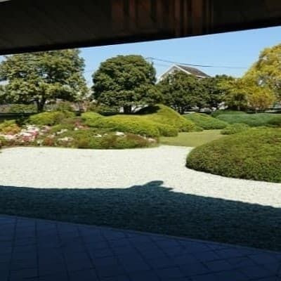 平山郁夫美術館　庭園