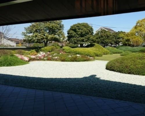 平山郁夫美術館　庭園