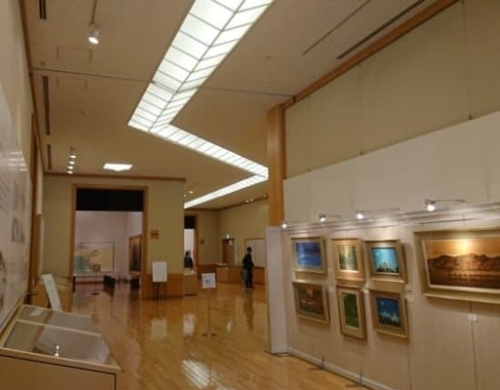 平山郁夫美術館　廊下