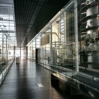 建築家谷口吉生による広島の名建築の一つ広島市環境局中工場