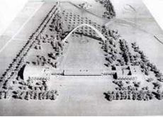 広島平和資料館　丹下案