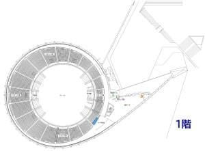 代々木競技場第二体育館図面