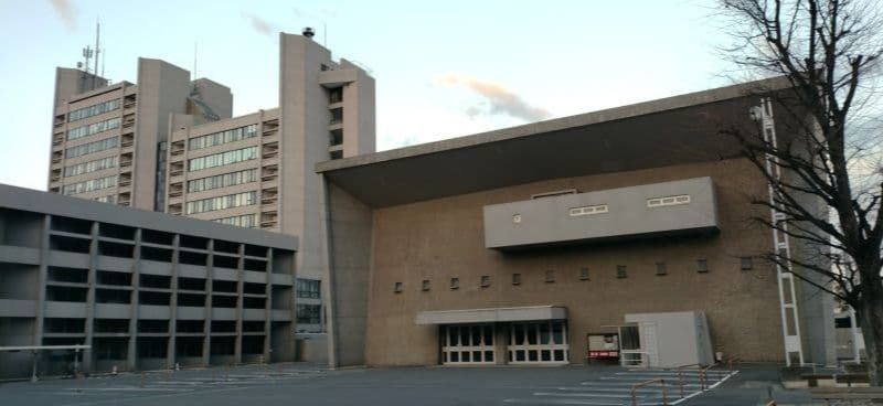 建築家丹下健三による今治市公会堂