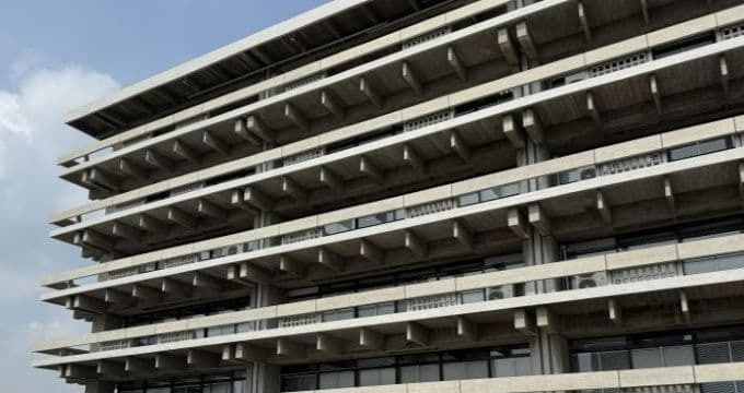 建築家丹下健三が設計した香川県庁舎