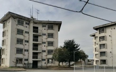 高松のモダニズム建築の一つ香川県営住宅一宮団地