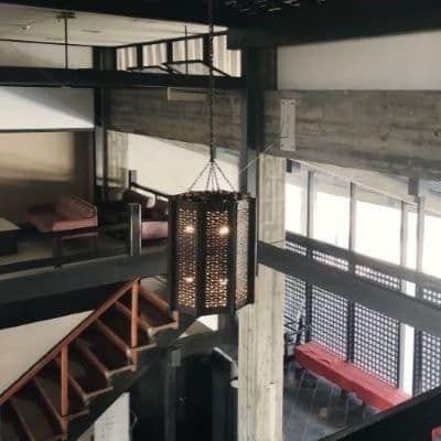 建築家大江宏による丸亀高校武道館