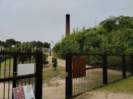 犬島精錬所美術館入口