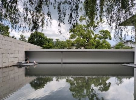 鈴木大拙館　水鏡