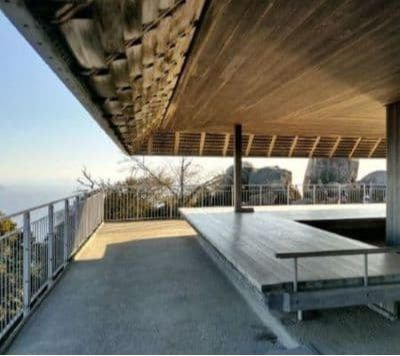 弥山展望台からの風景