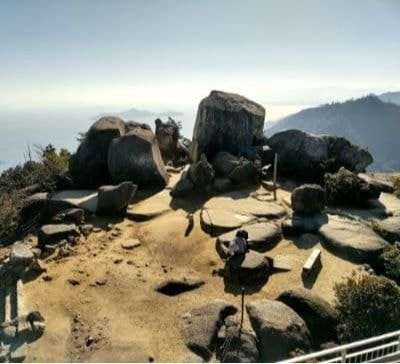 弥山展望台からの風景