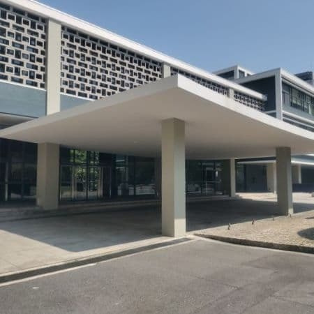 瀬戸内にあるモダニズム建築