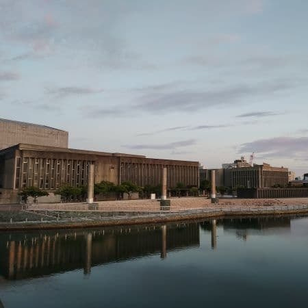 瀬戸内にあるモダニズム建築