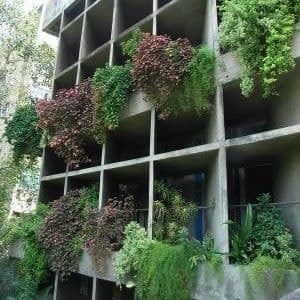 ル・コルビュジエの設計したインドの繊維工業会館