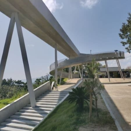 有名建築家による瀬戸内の展望台の一つ千光寺頂上展望台　PEAK