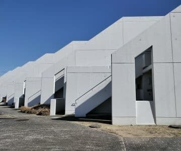 高松のモダニズム建築の一つである一宮団地