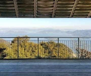 有名建築家による瀬戸内の展望台の一つ宮島弥山展望台