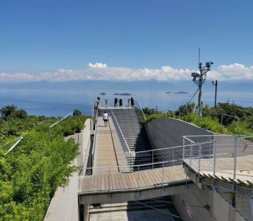 有名建築家による瀬戸内の展望台の一つ亀老山展望台