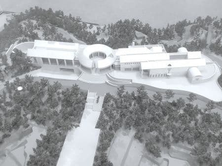 広島市現代美術館の模型