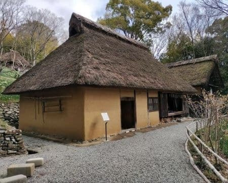 四国村ミウゼアムにある古民家河野家住宅