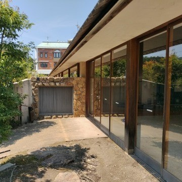 直島ホールの風の穴