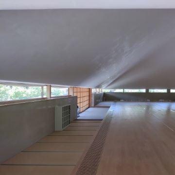 直島ホールの風の穴（室内）