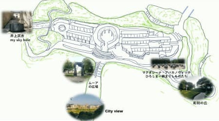 広島市現代美術館周辺図