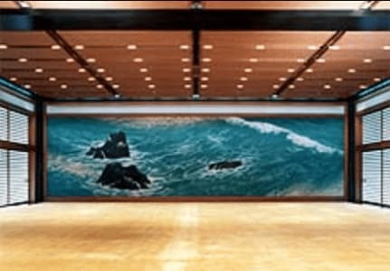 新宮殿壁画《朝明けの潮》