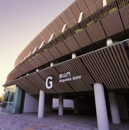 隈研吾の設計による新国立競技場