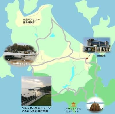 直島概略図