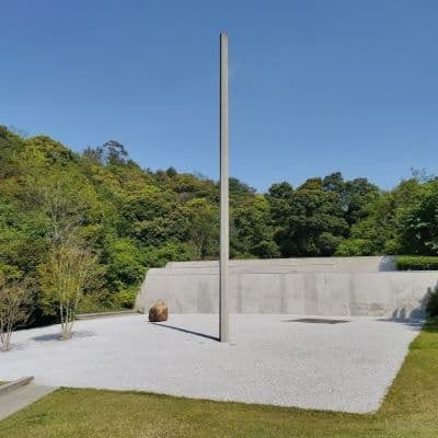 建築家安藤忠雄の設計による李禹煥美術館