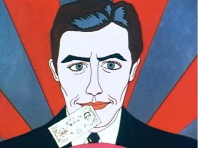 横尾忠則《堅々獄夫婦庭訓》1965年