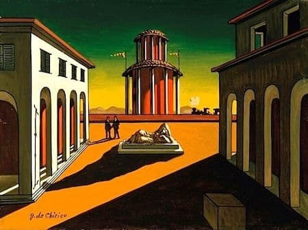 ジョルジョ・デ・キリコ「イタリア広場」