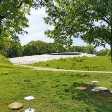 瀬戸内の名建築の一つ豊島美術館