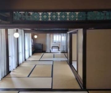 建築家フランク・ロイド・ライトによる旧山邑家住宅の和室