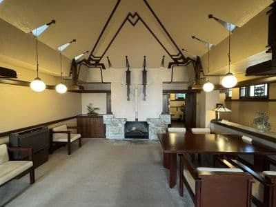 建築家フランク・ロイド・ライトによる旧山邑家住宅の和室