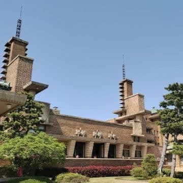 瀬戸内の名建築の一つ建築家村野藤吾による宇部市渡辺翁記念館