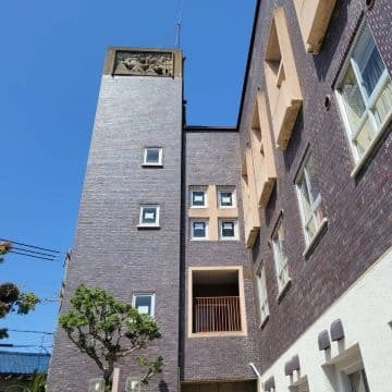 瀬戸内の名建築の一つ建築家村野藤吾による旧大庄村役場