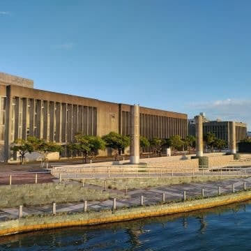 瀬戸内にあるモダニズム建築