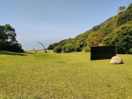 建築家安藤忠雄の設計による李禹煥美術館