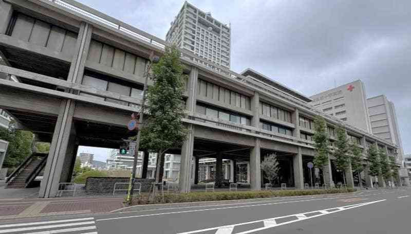 建築家丹下健三による香川県庁舎低層棟