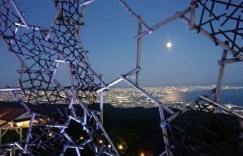 六甲枝しぐれと神戸の夜景