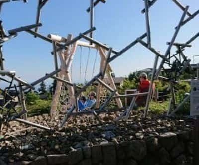 有名建築家による瀬戸内の展望台の一つ六甲枝しぐれ