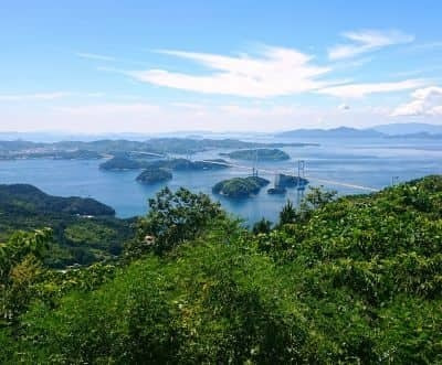 亀老山からの瀬戸内海
