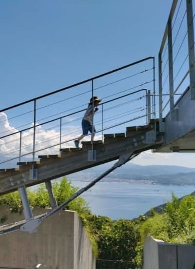 亀老山展望台