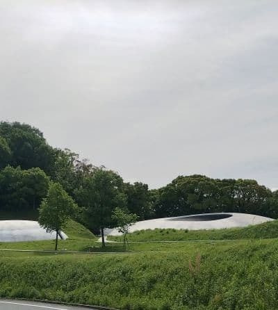 瀬戸内の名建築の一つ豊島美術館