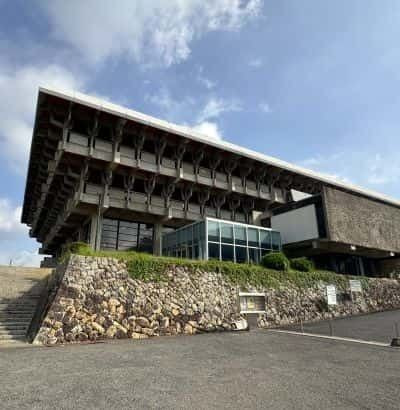 瀬戸内の名建築の一つ建築家川島甲士による津山文化センター