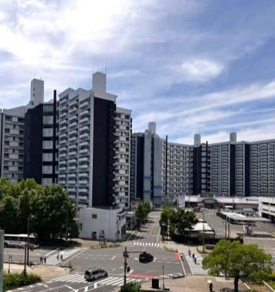瀬戸内の名建築の一つ建築家大髙正人による市営基町高層アパート