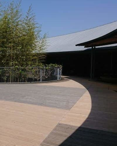 瀬戸内の名建築の一つ建築家内藤廣による牧野植物園